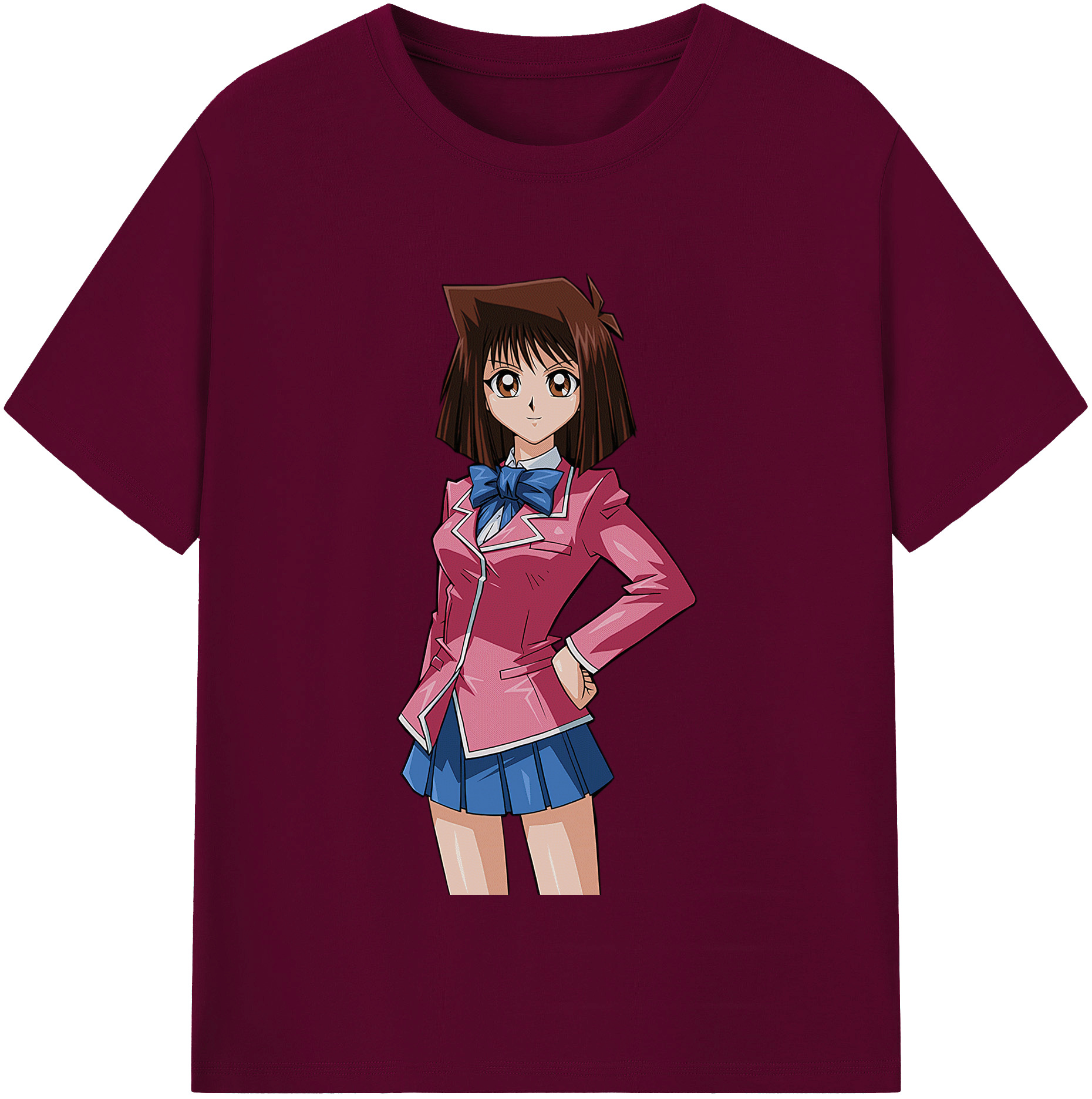 （画像用） 遊☆戯☆王 Yu-Gi-Oh! レディースカジュアルプリントTシャツ（綿100％）